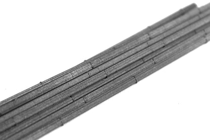 120mm Steel Rod Bundled Loads - UNPAINTED - Pack of 10 1:76 OO Gauge