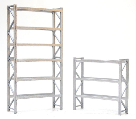 Pallet Racking Warehouse Stores - GALV - 1:76 OO Gauge
