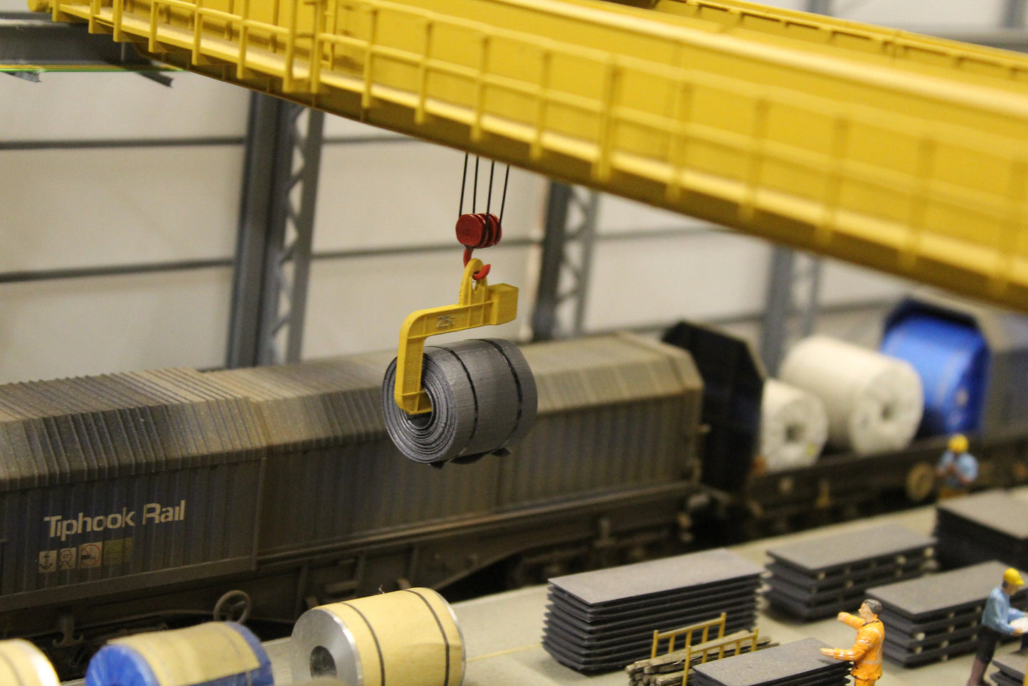 25t Coil Crane Hook - UNPAINTED - 1:76 OO Gauge