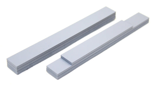 BS2019 Steel Slabs Resin Models - UNPAINTED - 138mm by 16mm - Pack of 2
