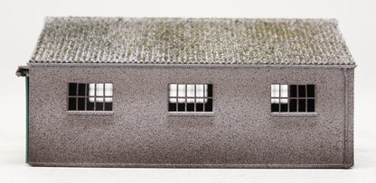 BS8032 Concrete Workshop Garage Peaked Roof - End Doors - UNPAINTED