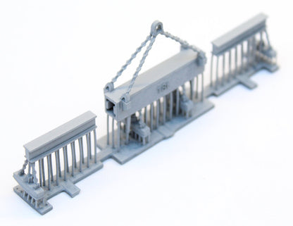 Plate Lift Electromagnet Crane Attachment UNPAINTED - 1:76 OO Gauge