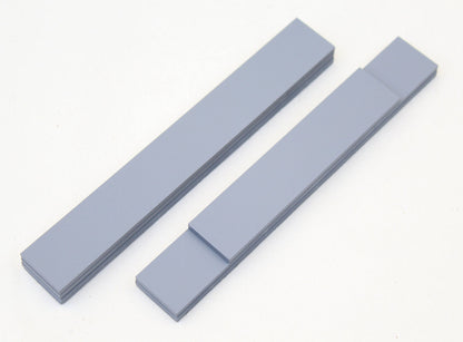 BS2018 Steel Slabs Resin Models - UNPAINTED - 138mm by 20mm - Pack of 2
