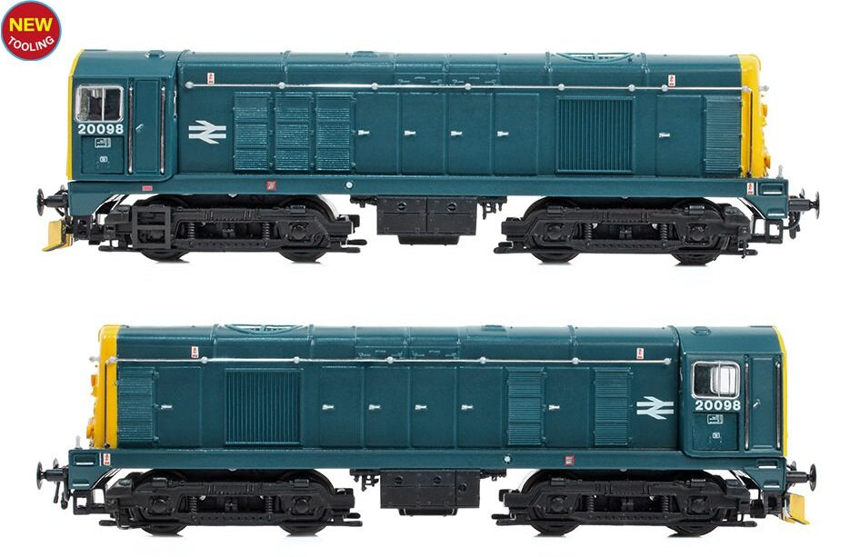 371-032C Class 20/0 Disc Headcode & Tablet Catcher Recess 20098 BR Blue Diesel Locomotive