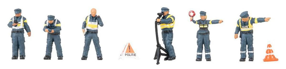 151714 Dutch Traffic Police (6) Figure Set