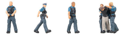 151718 Czech Police (5) & Suspect (1) Figure Set