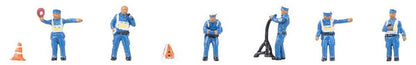 155620 German Traffic Police (6) Figure Set