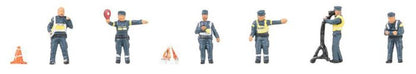 155621 Dutch Traffic Police (6) Figure Set