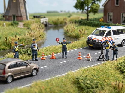 155621 Dutch Traffic Police (6) Figure Set