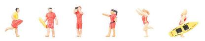 155631 Lifeguards (6) Figure Set