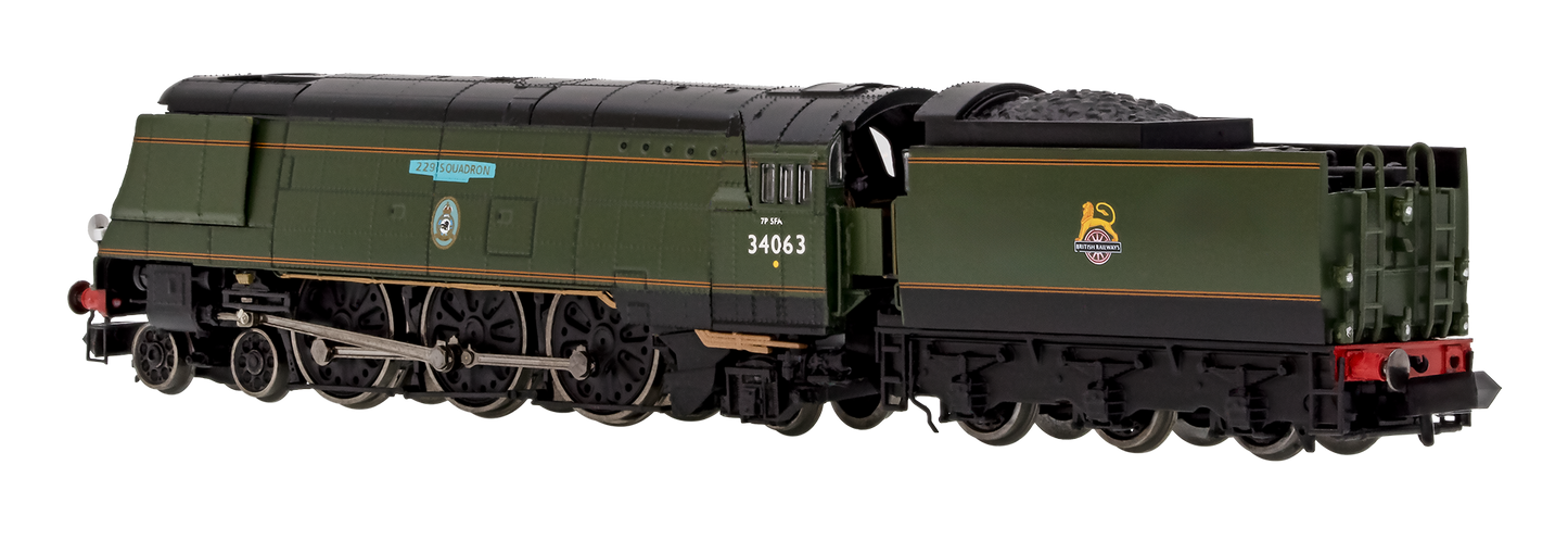 Battle of Britain ‘229 Squadron’ 34063 BR Green Early Crest - DCC Fitted