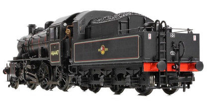 32-829B LMS Ivatt 2MT 46447 BR Lined Black (Late Crest) Steam Locomotive