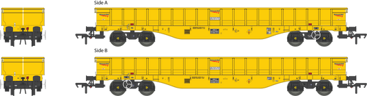 JNA-Y 'Hawk' Inner Wagon Network Rail Yellow 81705831107-4