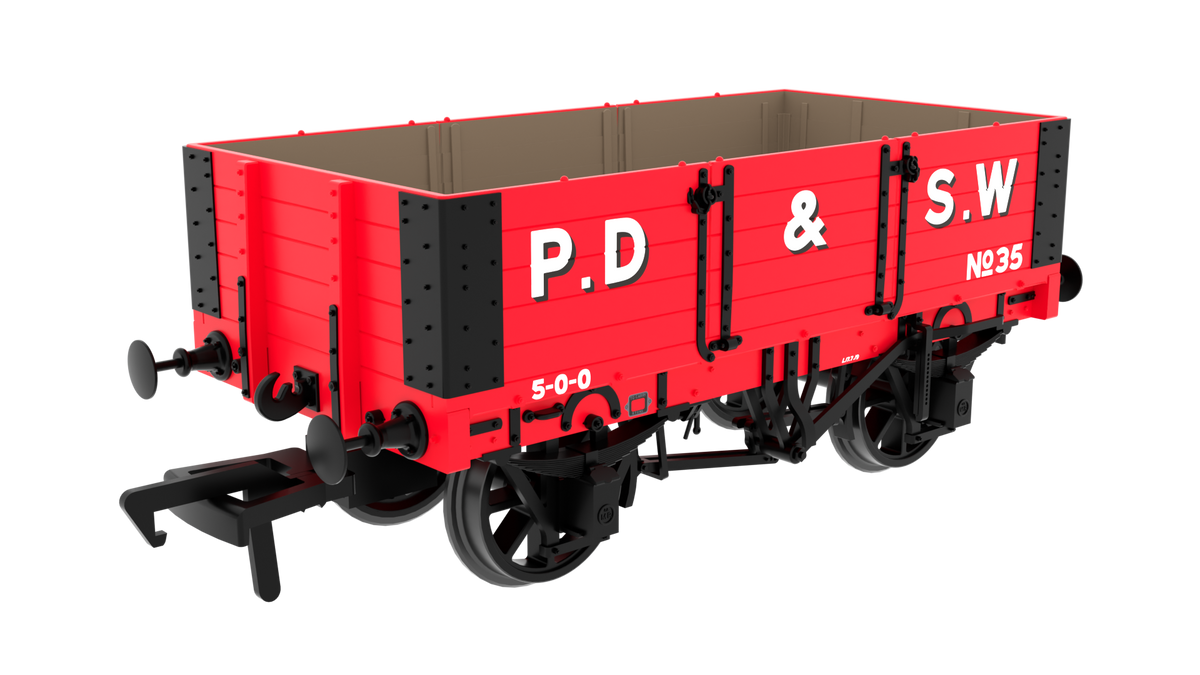 845018 MR D299 5-Plank Open - PD&SW Red No.35