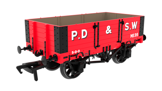 845018 MR D299 5-Plank Open - PD&SW Red No.35