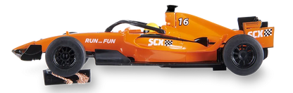 SCXC10576 Compact 1:43 Formula 1 Orange