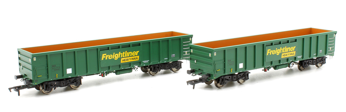 MJA Freightliner Heavy Haul Bogie Box Vans 502005 & 006