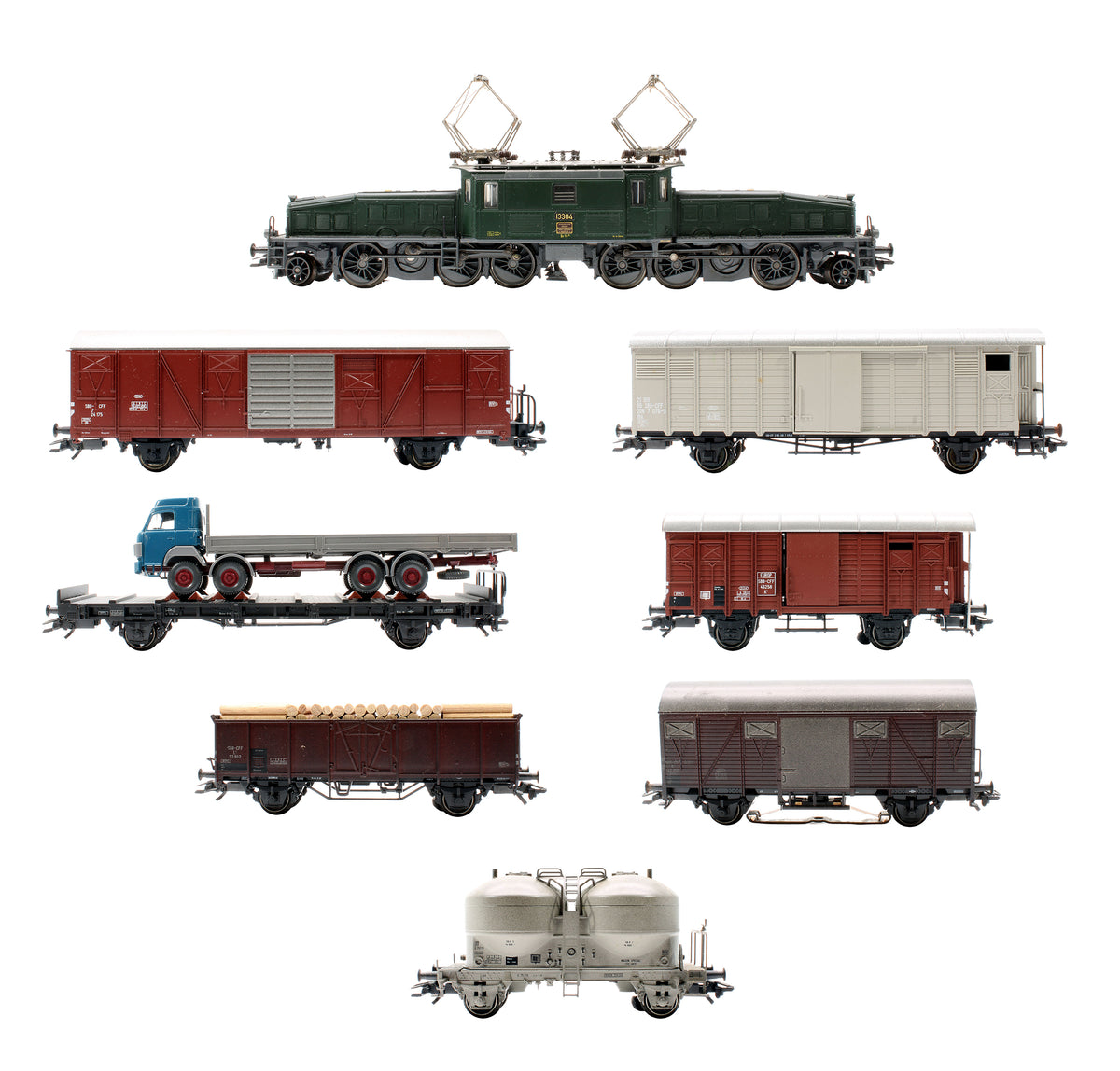 Pre-Owned 28730 Swiss Freight Train Set - Digital