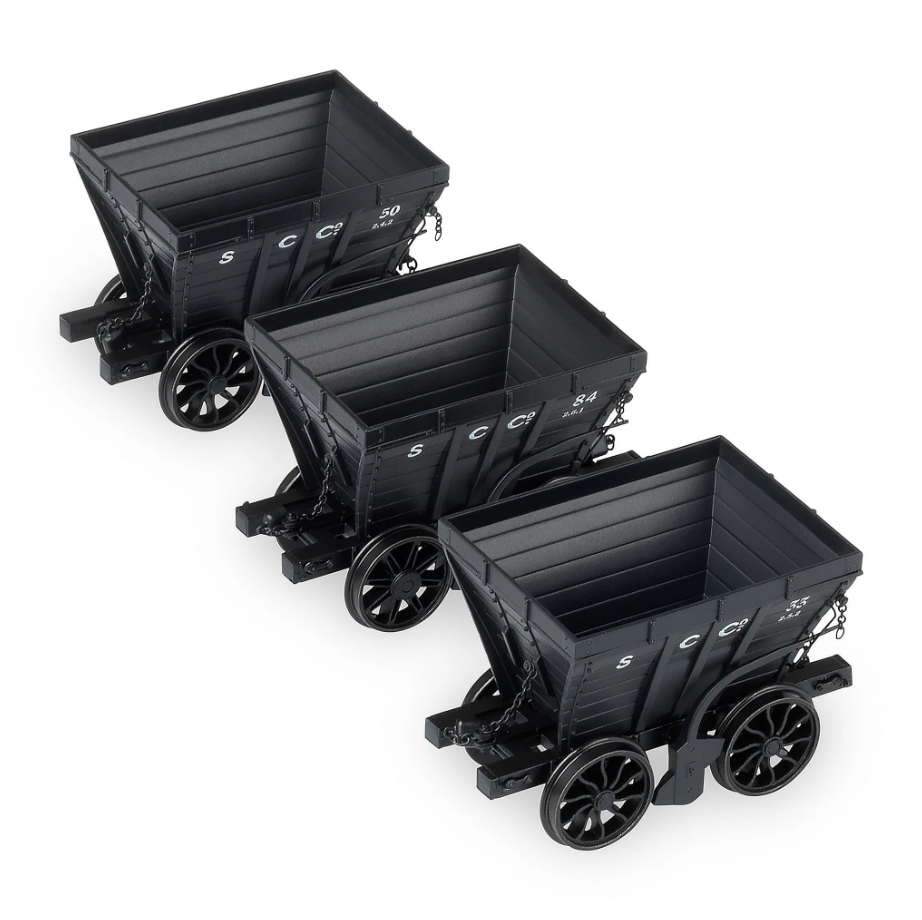 Pre-Owned ACC2806G Pack of 3 - Stella Coal Co S&DR style Chaldrons, circa 1950