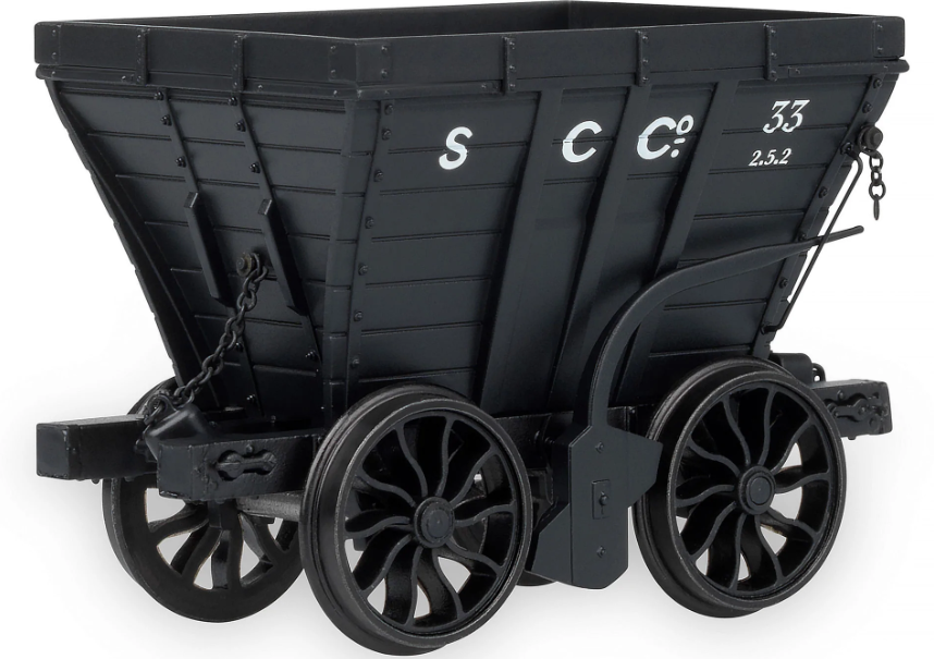 Pre-Owned ACC2806G Pack of 3 - Stella Coal Co S&DR style Chaldrons, circa 1950