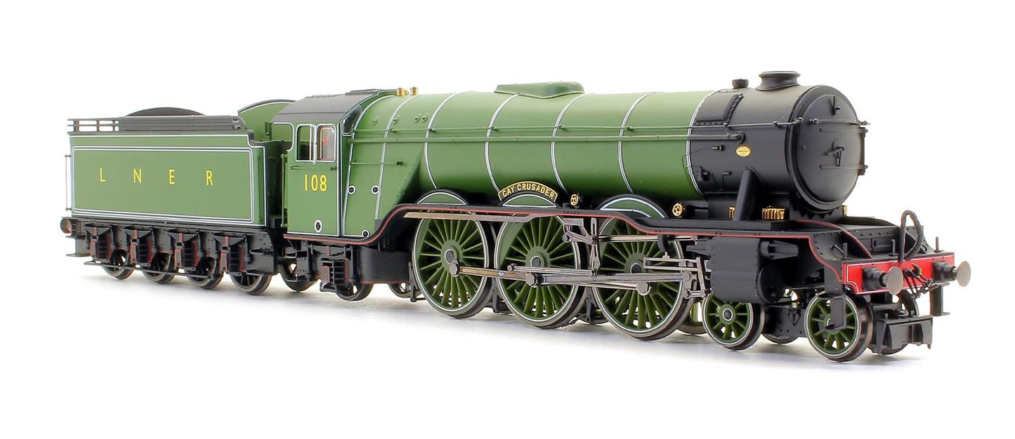 Pre-Owned Class A3 4-6-2 108 "Gay Crusader" LNER Apple Green Steam Locomotive