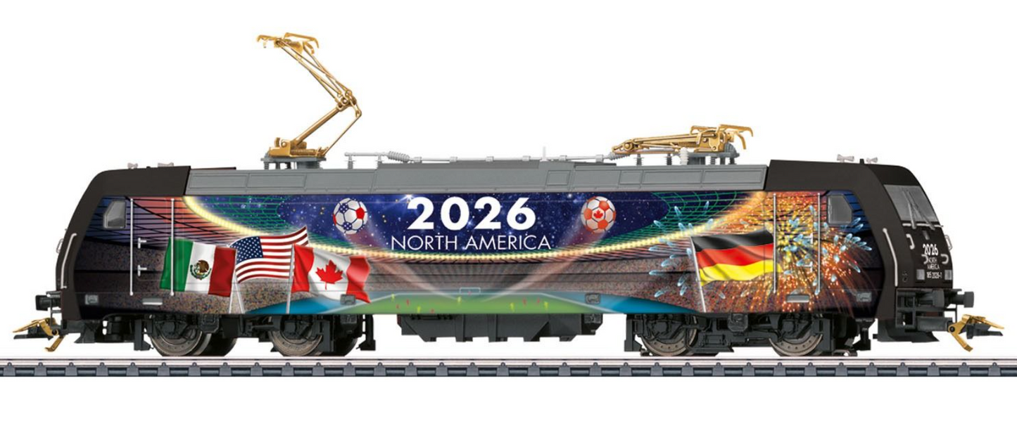 MN36026 World Cup 2026 North America BR185.2 Electric Locomotive - AC-Sound