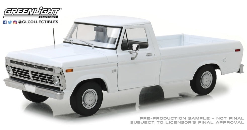 1973 Ford F-100 White