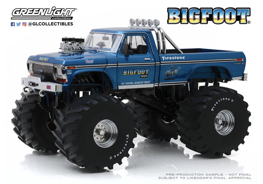 Bigfoot No.1 - Kings Of Crunch-1974 Ford F-250 Monster Truck 66” Tyres