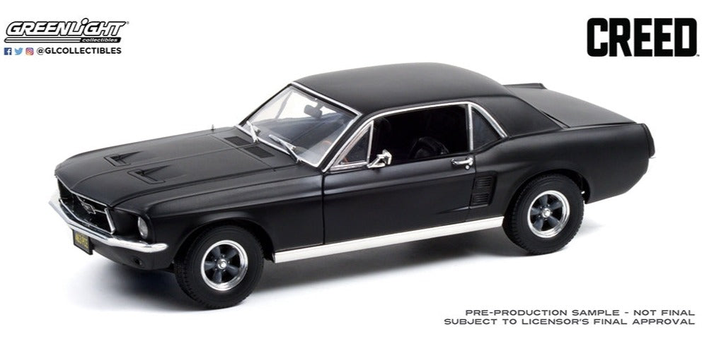 Creed (2015 Movie) 1967 Ford Mustang Coupe - Black