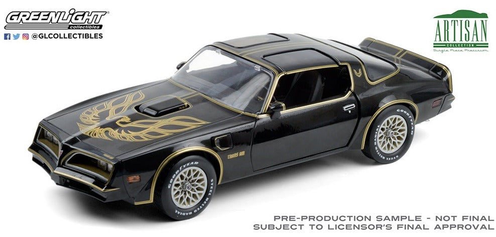 1977 Pontiac Firebird Trans Am Starlite Black With Golden Eagle Hood