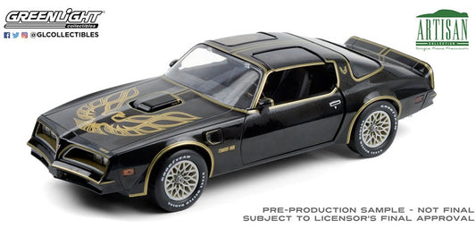 1977 Pontiac Firebird Trans Am Starlite Black With Golden Eagle Hood