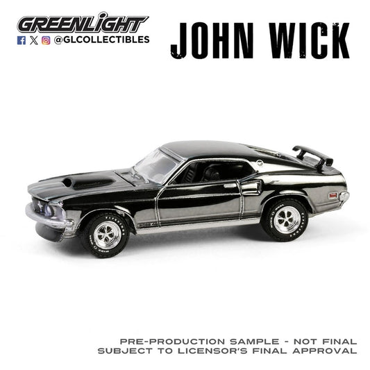 John Wick (2014 Movie) - Ford Mustang Boss 429 1969 - Silver