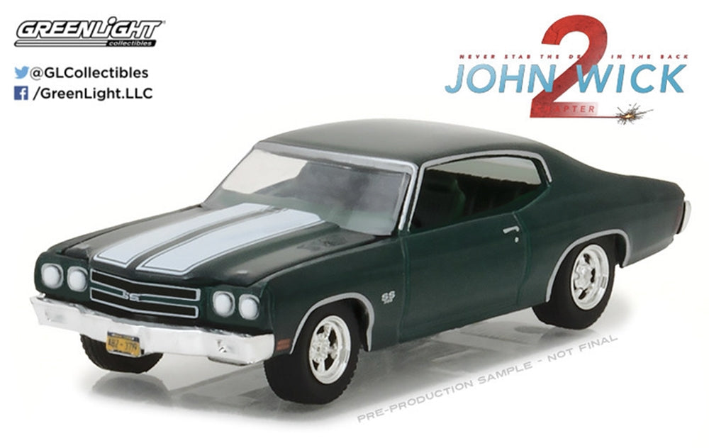 John Wick Chapter 2 (2017 Movie) 1970 Chevrolet Chevelle SS 396