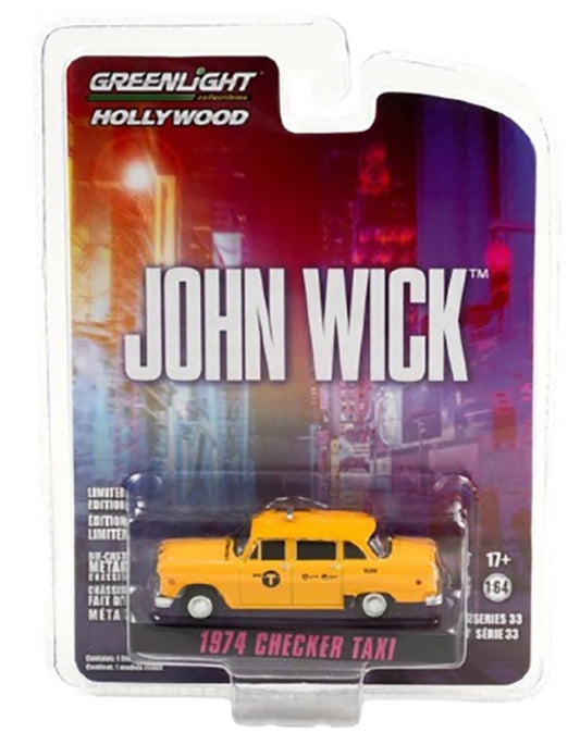 John Wick 3 (2019 Movie) 1974 Checker Taxi