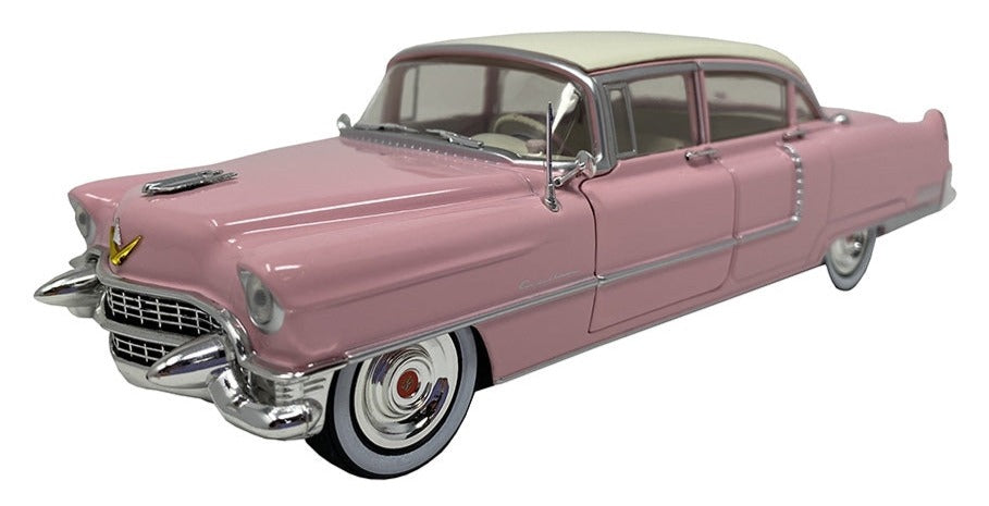 1955 Cadillac Fleetwood Series 60 Pink With White Roof