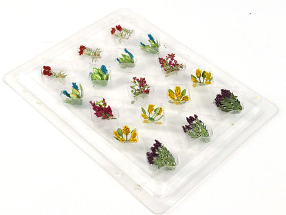 Garden Flowers 17pcs