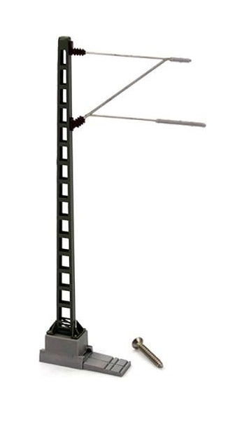 TT:120 Gauge Catenary Standard Mast With Beam 71.5mm