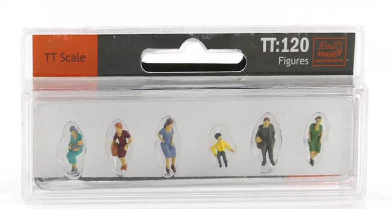 TT:120 Gauge Sitting People (6) Hobby Figure Set