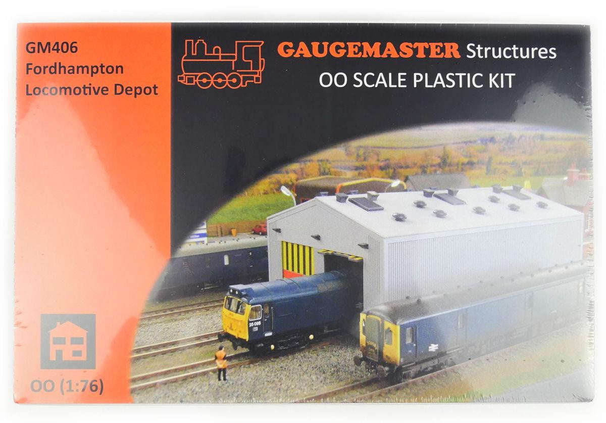 Pre-Owned GM406 Fordhampton Locomotive Depot Plastic Kit