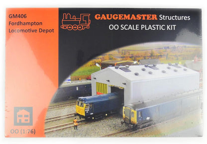 Pre-Owned GM406 Fordhampton Locomotive Depot Plastic Kit