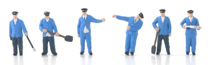 On the Footplate (6) Figure Set