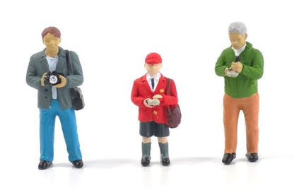 GM975 Railway Enthusiasts (3) Figure Set
