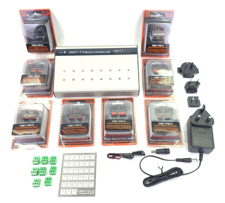Seep UNITY Power Points & Motors - 8 Point Control Set