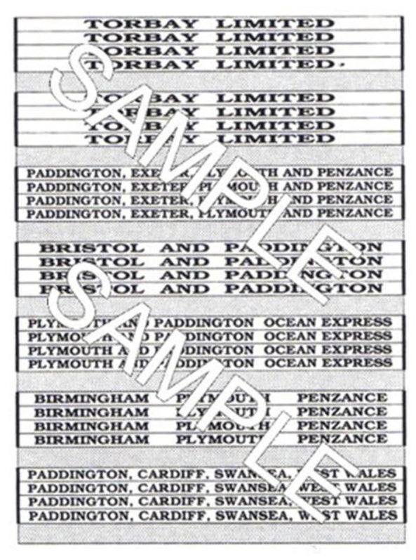 Carriage Prints Signage Set