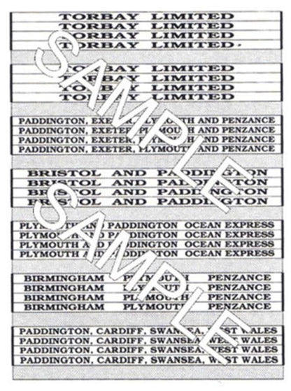 Carriage Prints Signage Set
