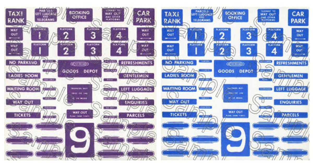ER/SCOT Themed Signage Set