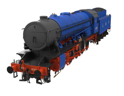 WD Austerity 2-10-0 'Gordon' Longmoor Military Railway Blue No.600 Steam Locomotive