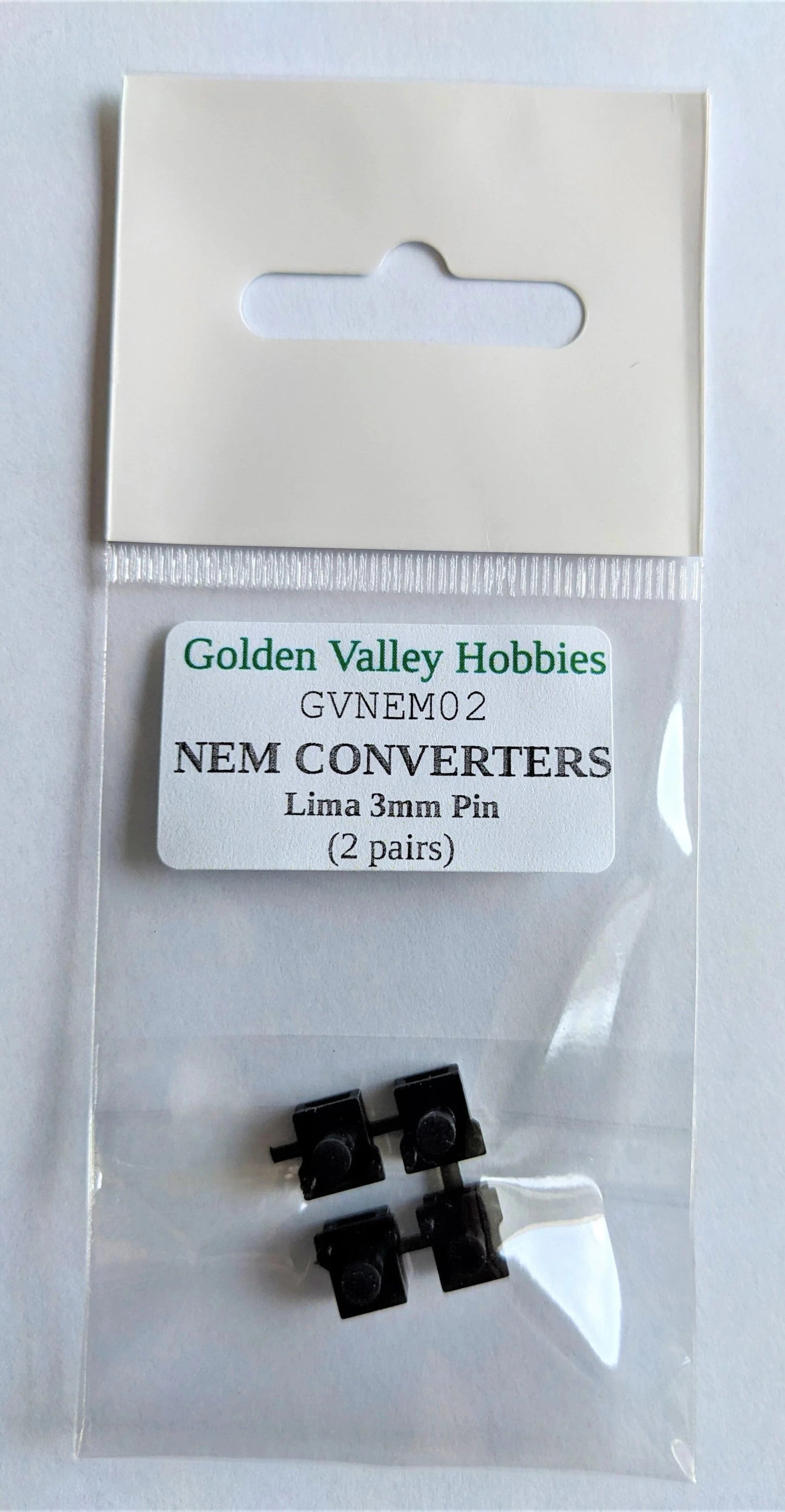 Conversion NEM pockets for Lima wagons with 3mm pin (2 pairs)