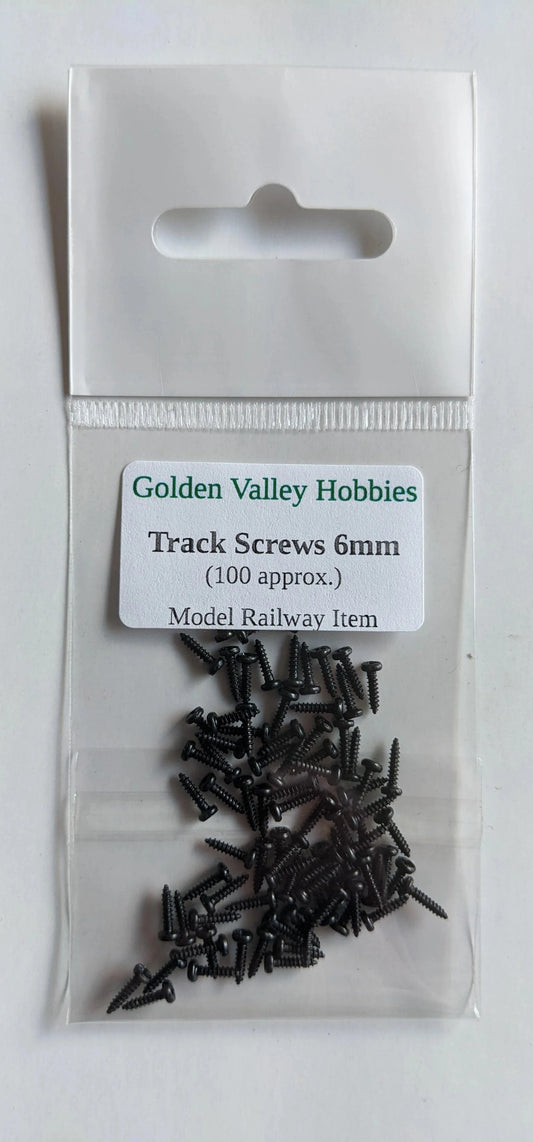 Track screws 6mm long (x100)