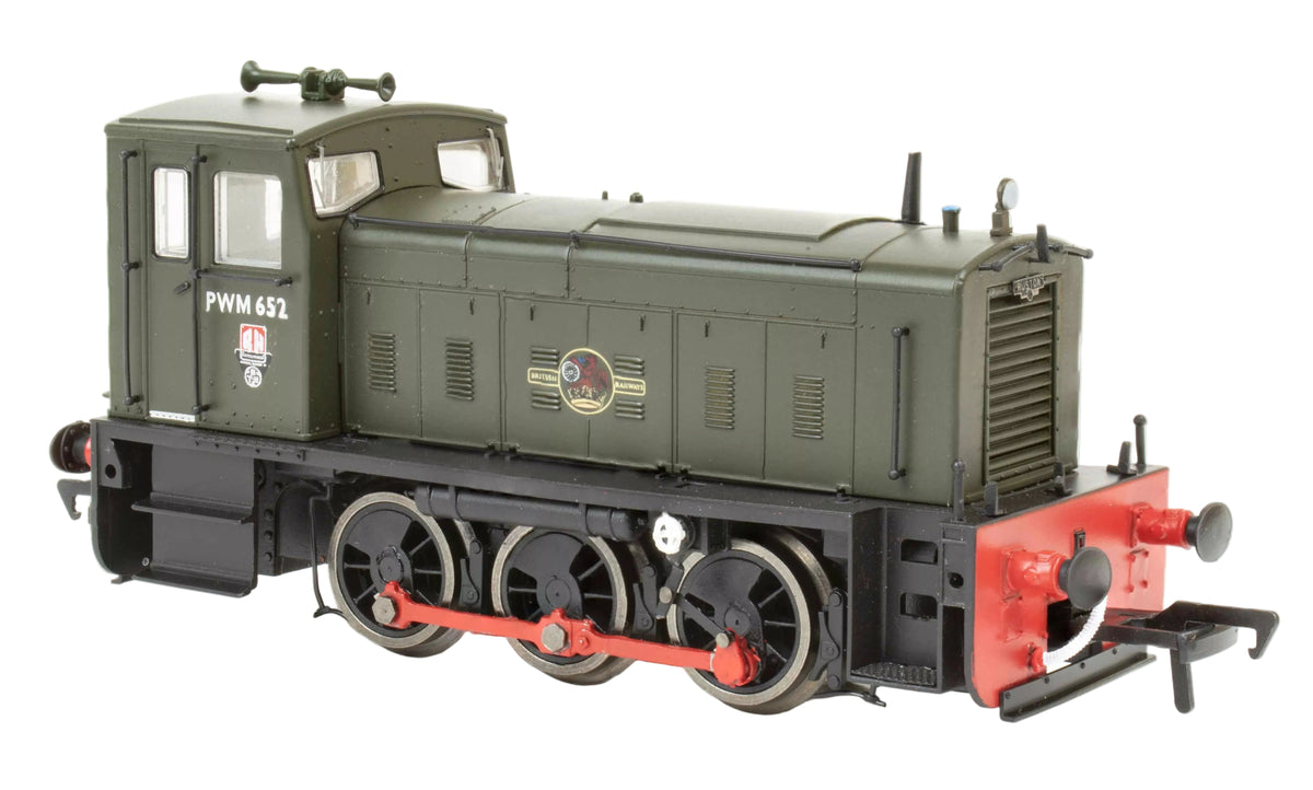 MR-400B Ruston PWM 165DE Shunter BR Green PWM652 Diesel Locomotive